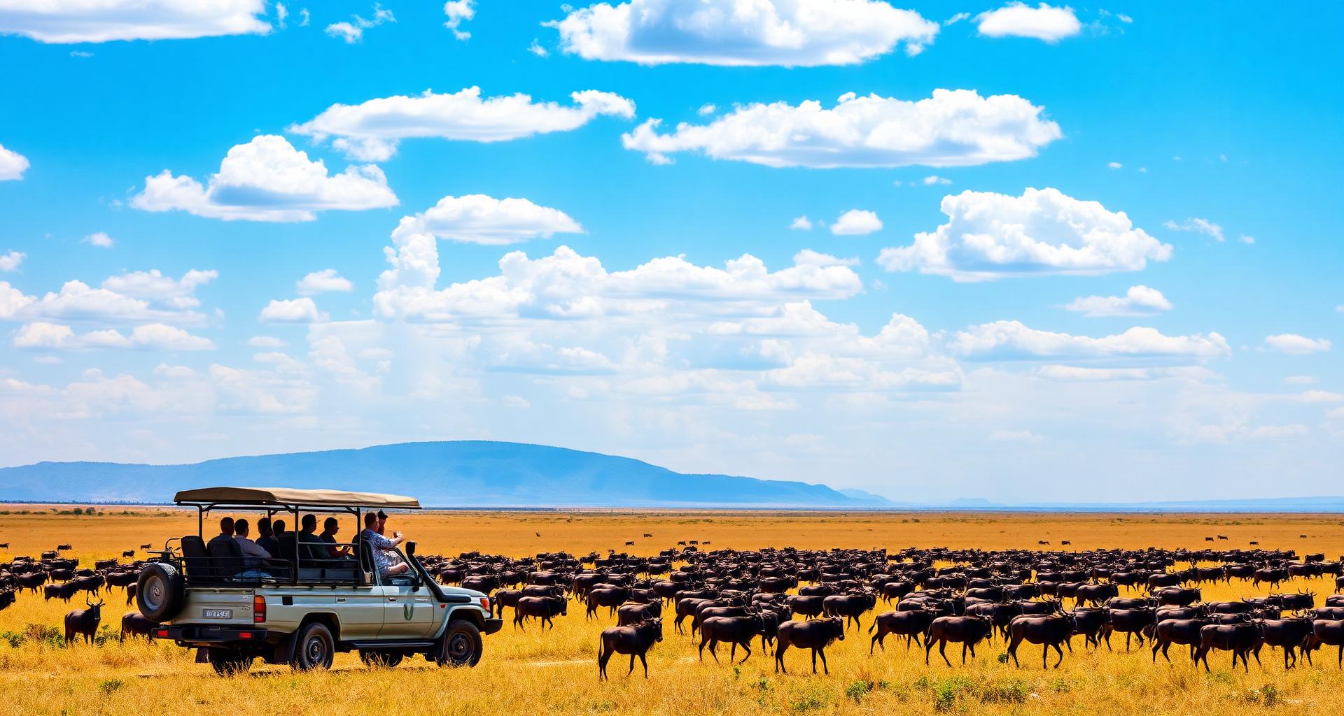 Zasięg eSIM Tanzania — Serengeti, Zanzibar i Kilimandżaro